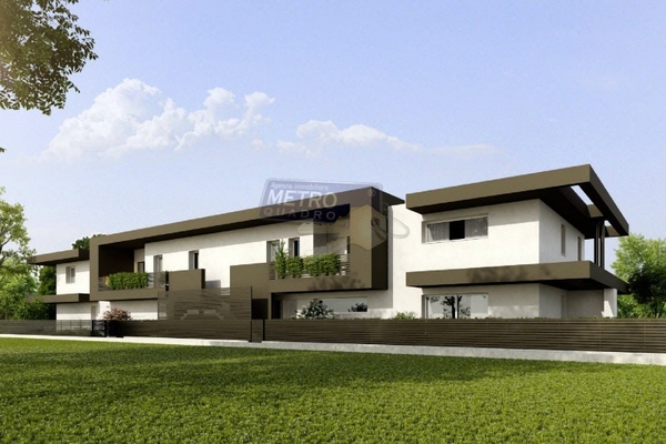 rendering fronte appartamenti - APPARTAMENTO THIENE (VI)  